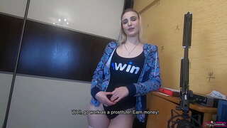 ���ሁን አንድ ወንድም ታናሽ እህት ጋር ይገናኛሉ አንዳንድ ገንዘብ እርዳታ አማካኝነት ነው አካሎን! Creampie pussy ሁለት ጊዜ!