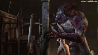 Кӧт мычыны косо 3d нылъёс монстръёс